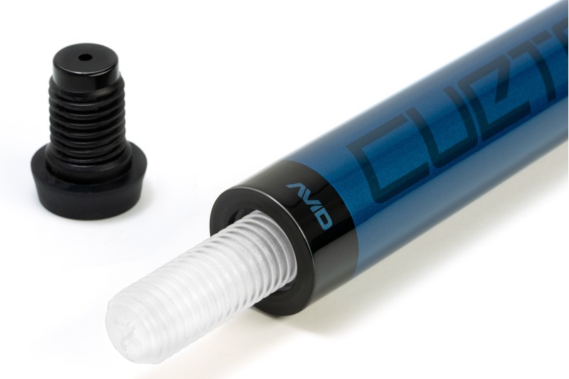 Billardqueue, Pool, Cuetec Chroma Abyss, blau, 3/8x14