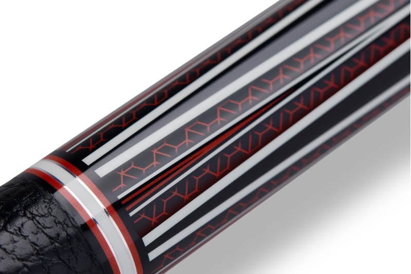 Billardqueue, Pool, Cuetec Opt-X, Red, 3/8x14