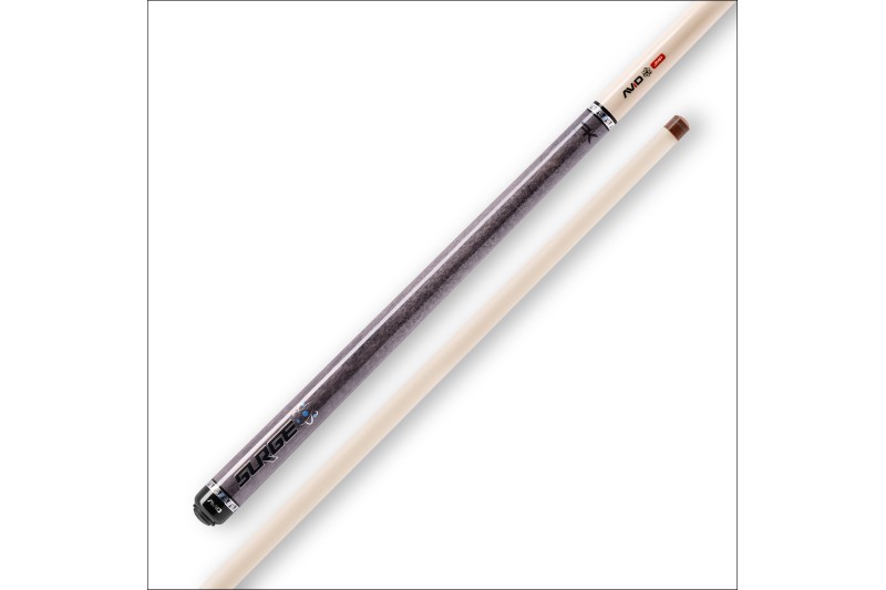 Billardqueue, Pool, Cuetec Avid Surge Jump, grau, 3/8x14
