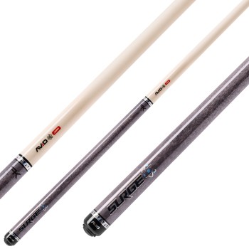 Billardqueue, Pool, Cuetec Avid Surge Jump, grau, 3/8x14