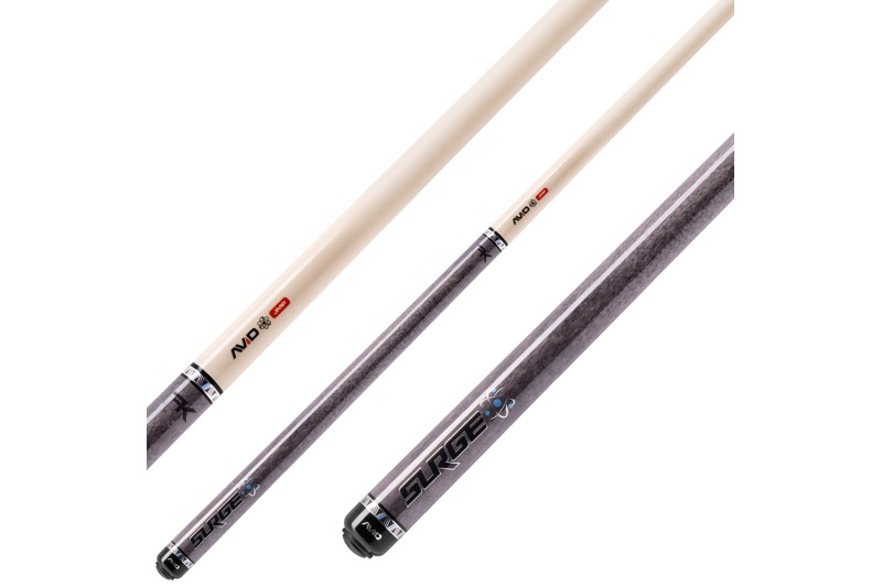 Billardqueue, Pool, Cuetec Avid Surge Jump, grau, 3/8x14