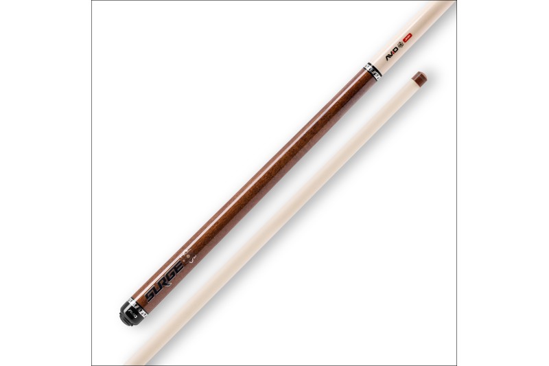 Billardqueue, Pool, Cuetec Avid Surge Jump, braun, 3/8x14