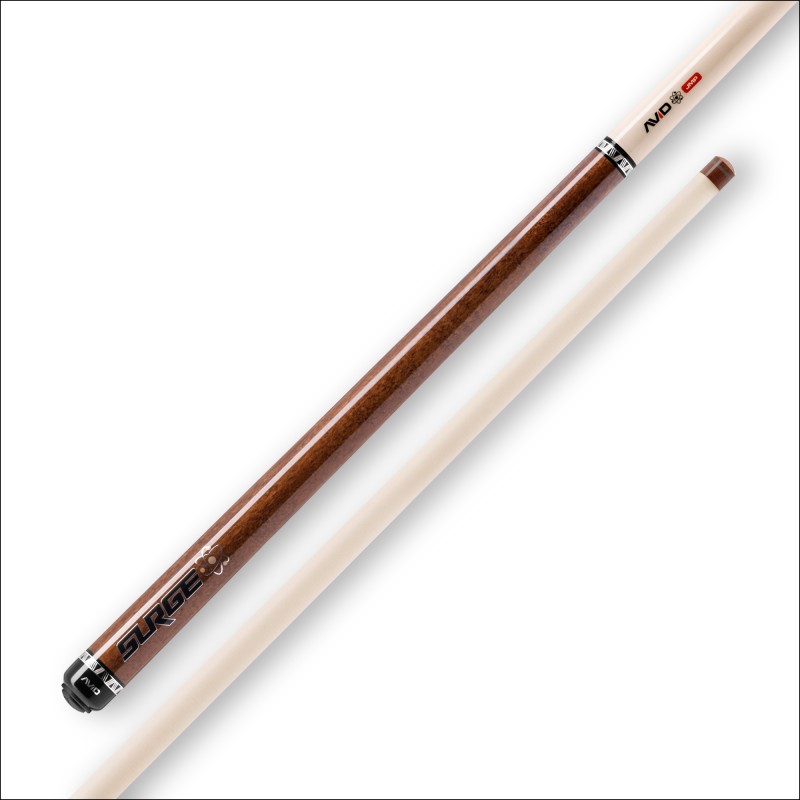 Billardqueue, Pool, Cuetec Avid Surge Jump, braun, 3/8x14