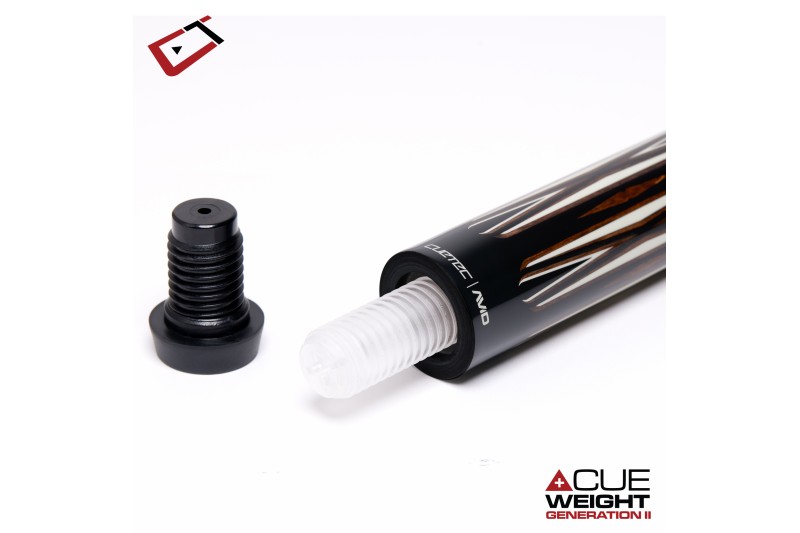 Billardqueue, Pool, Cuetec AVID Proof Black NW, 3/8x14