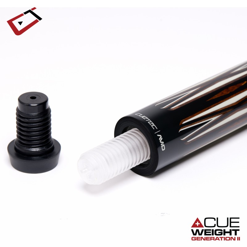 Billardqueue, Pool, Cuetec AVID Proof Black NW, 3/8x14