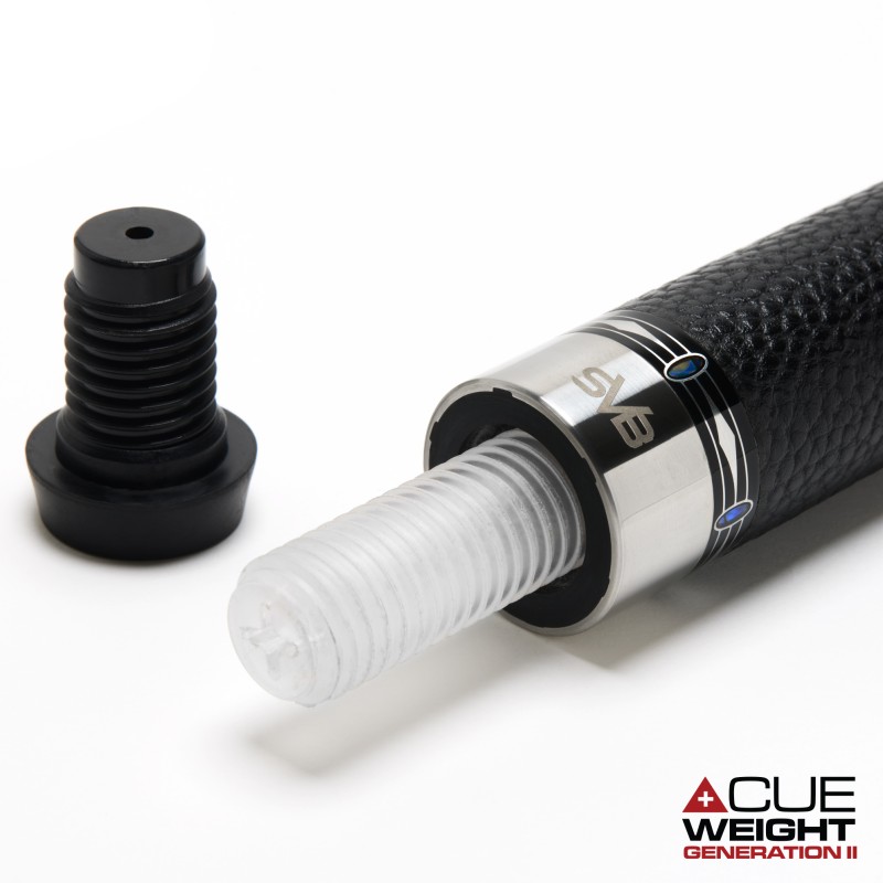 Billardqueue, Pool, Cuetec Cynergy SVB Gen2, Black LTW, 3/8x14 Billardqueue, Pool, Cuetec Cynergy SVB Gen2, Black LTW, 3/8x14