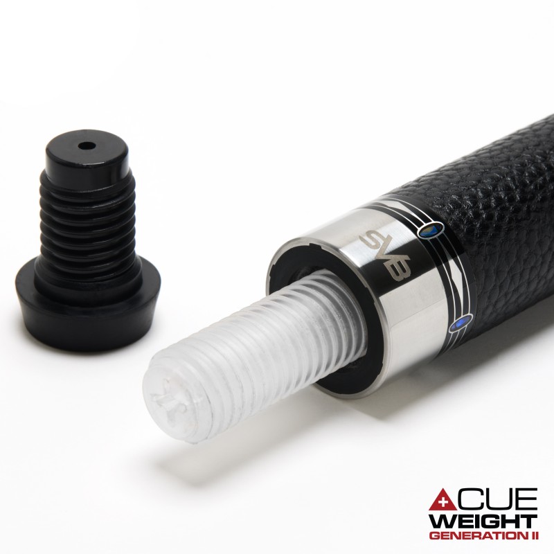 Billardqueue, Pool, Cuetec Cynergy SVB Gen2, White LTW, 3/8x14