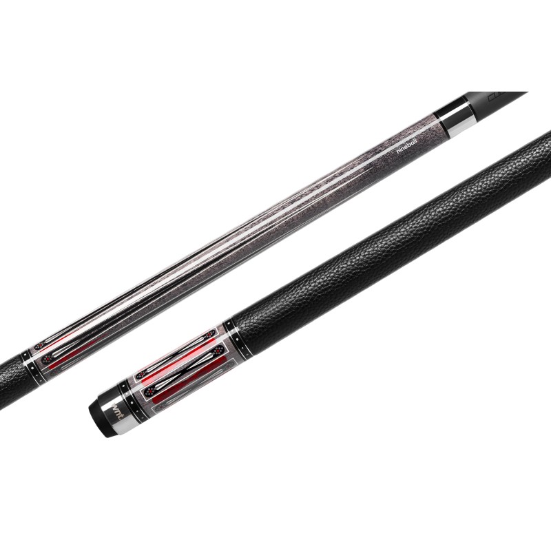 Billardqueue, Pool, Cuetec Cynergy Nineball Shark Gray Stain LTW, 3/8x14