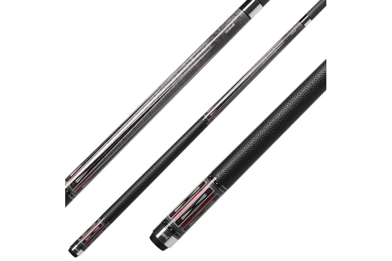 Billardqueue, Pool, Cuetec Cynergy Nineball Shark Gray Stain LTW, 3/8x14