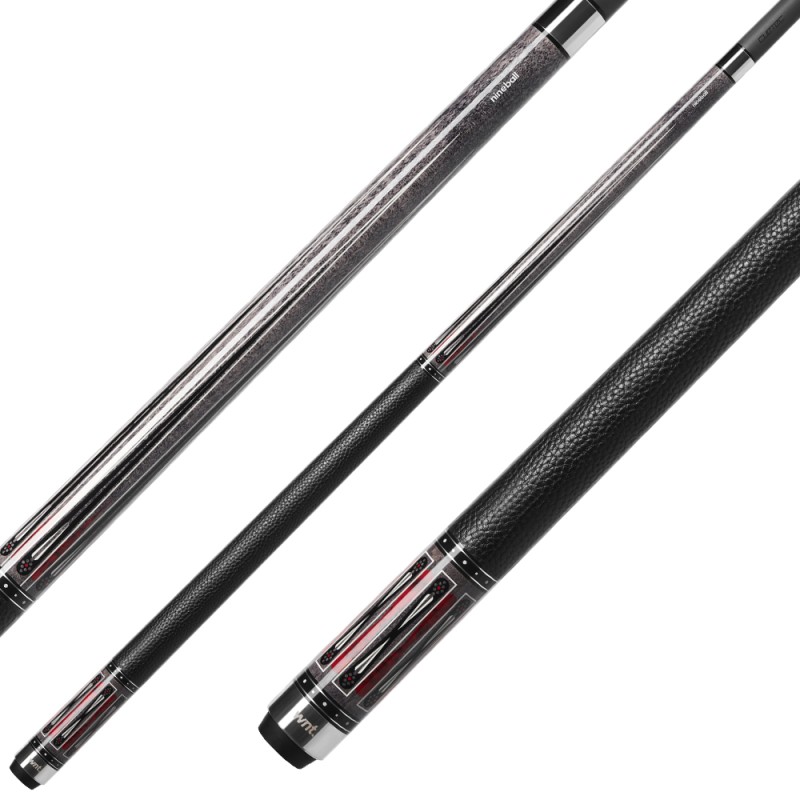 Billardqueue, Pool, Cuetec Cynergy Nineball Shark Gray Stain LTW, 3/8x14