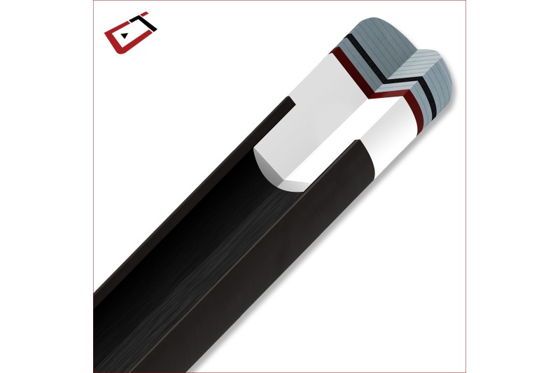 Oberteil, Pool, Cuetec Cynergy CT-15K Carbon, United Joint, 12.5mm