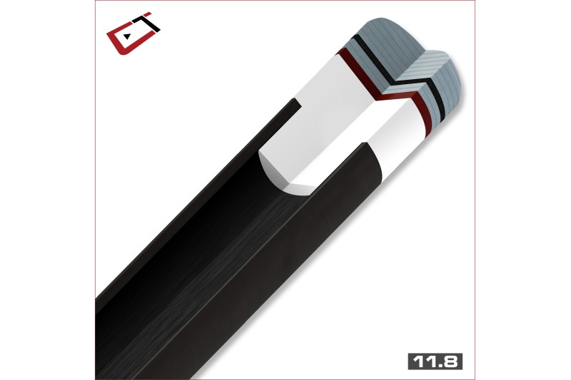 Oberteil, Pool, Cuetec Cynergy CT-15K Carbon, United Joint, 11.8mm