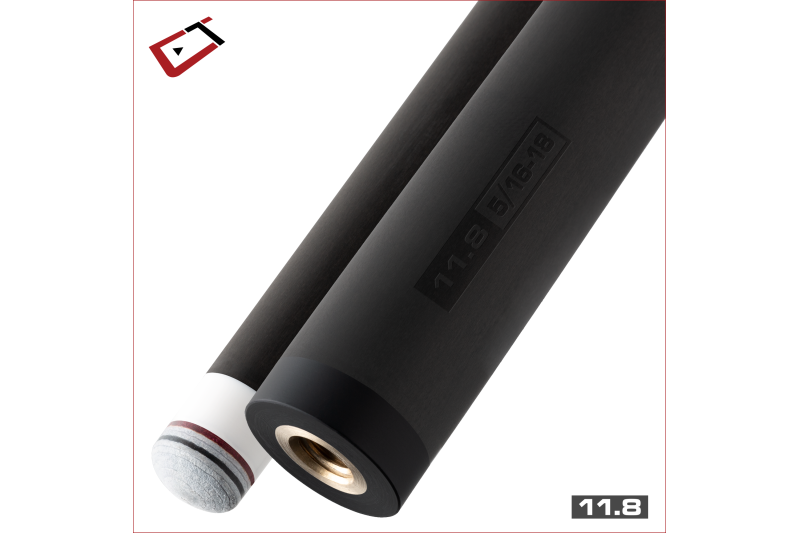 Oberteil, Pool, Cuetec Cynergy CT-15K Carbon, 5/16x14, 11.8mm