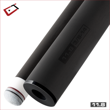 Oberteil, Pool, Cuetec Cynergy CT-15K Carbon, 3/8x14, 20mm joint, 11.8mm