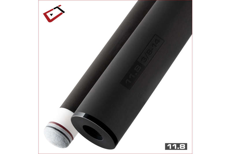 Oberteil, Pool, Cuetec Cynergy CT-15K Carbon, 3/8x14, 20mm joint, 11.8mm