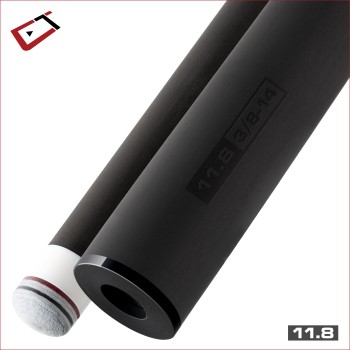 Oberteil, Pool, Cuetec Cynergy CT-15K Carbon, 3/8x14, 21,3mm joint, 11.8mm