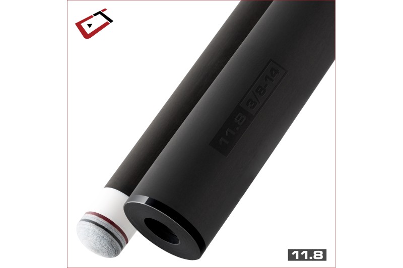 Oberteil, Pool, Cuetec Cynergy CT-15K Carbon, 3/8x14, 21,3mm joint, 11.8mm