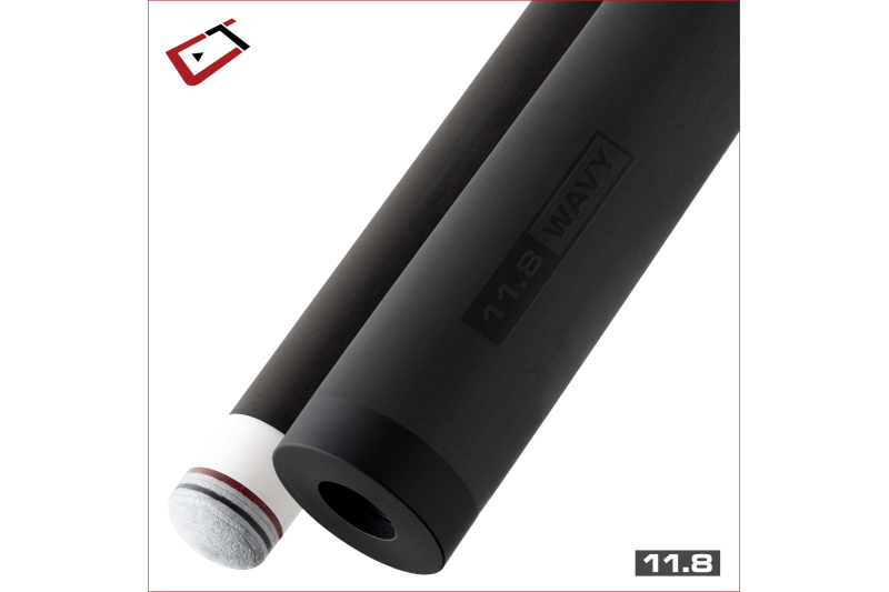 Oberteil, Pool, Cuetec Cynergy CT-15K Carbon, Wavy Joint, 11.8mm