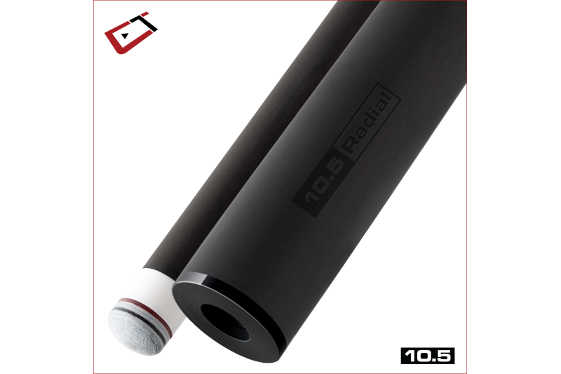 Oberteil, Pool, Cuetec Cynergy CT-15K Carbon, Radial, 10.5mm