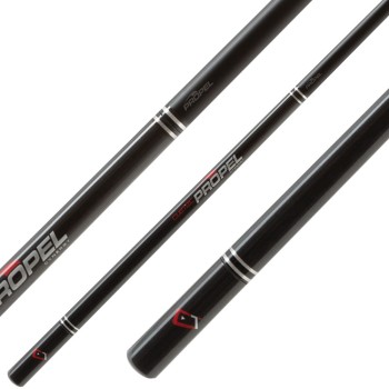 Billardqueue, Pool, Cuetec Jump Cynergy Propel, schwarz, Schnellverschluss