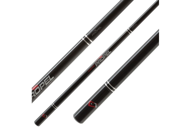 Billardqueue, Pool, Cuetec Jump Cynergy Propel, schwarz, Schnellverschluss