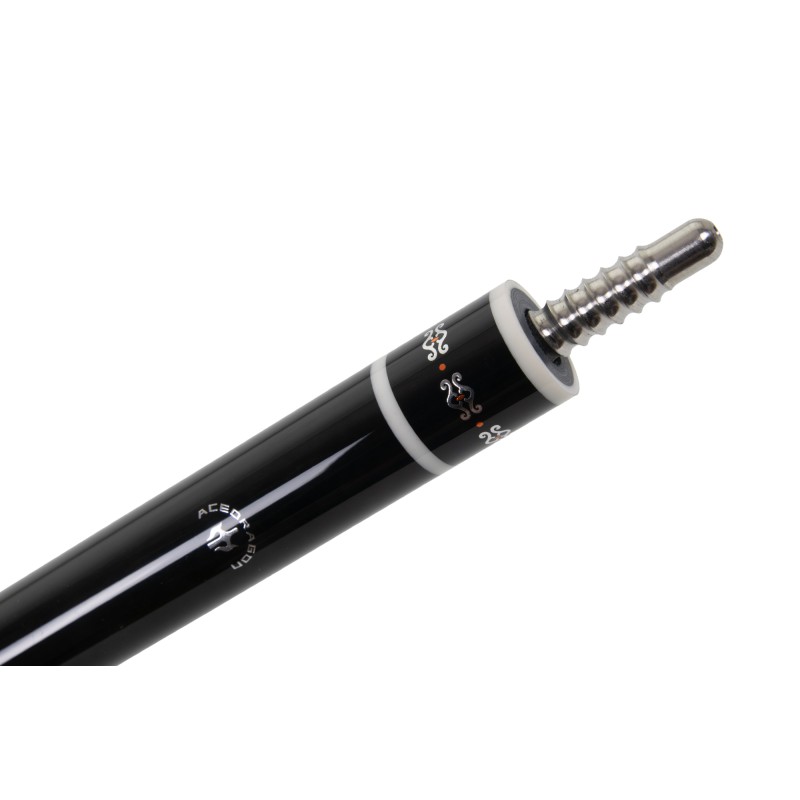 Billardqueue, Pool, AceDragon Eterna-1, Carbon Oberteil, Kunstledergriffband, 12.5mm, Radial