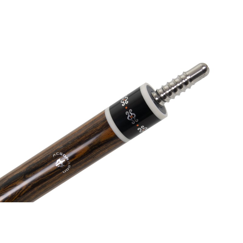 Billardqueue, Pool, AceDragon Eterna-3, Carbon Oberteil, Kunstledergriffband, 12.5mm, Radial
