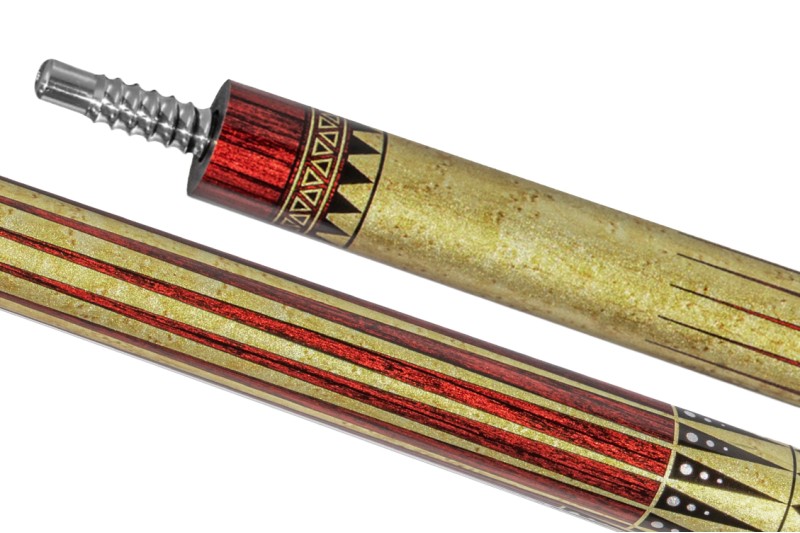 Billardqueue, Pool, EVO Warrior Maxbing Edition, Ember Sunset Komplettset, 12.5mm, Radial