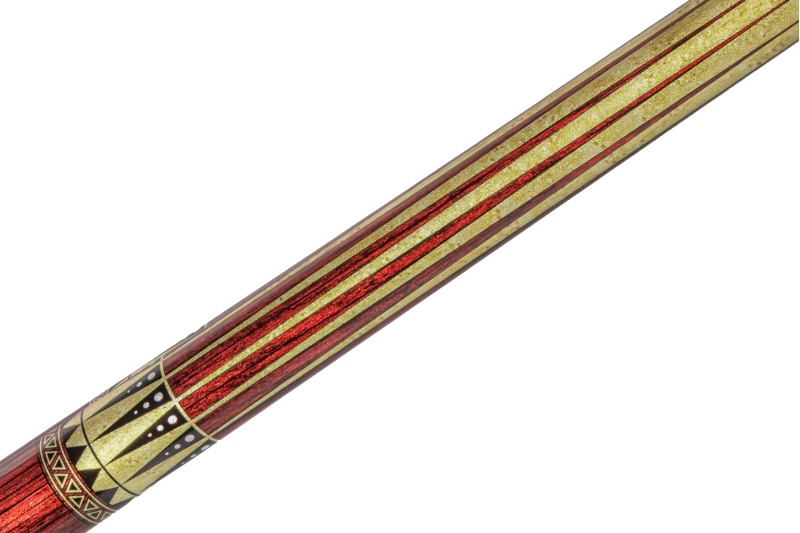 Billardqueue, Pool, EVO Warrior Maxbing Edition, Ember Sunset Komplettset, 12.5mm, Radial