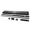 Billardqueue, Pool, EVO Crown Maxbing Edition, Royal Black Leather Komplettset, 12.5mm, Radial