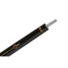 Billardqueue, Pool, EVO Crown Maxbing Edition, Royal Black Leather Komplettset, 12.5mm, Radial