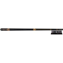 Billardqueue, Pool, EVO Crown Maxbing Edition, Royal Black Leather Komplettset, 12.5mm, Radial