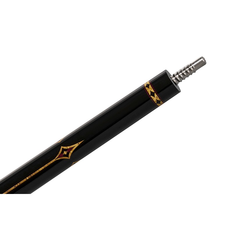 Billardqueue, Pool, EVO Crown Maxbing Edition, Royal White Leather Komplettset, 12.5mm, Radial