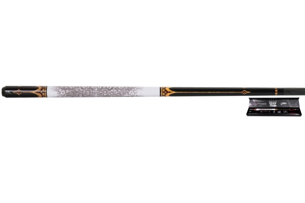 Billardqueue, Pool, EVO Crown Maxbing Edition, Royal White Leather Komplettset, 12.5mm, Radial