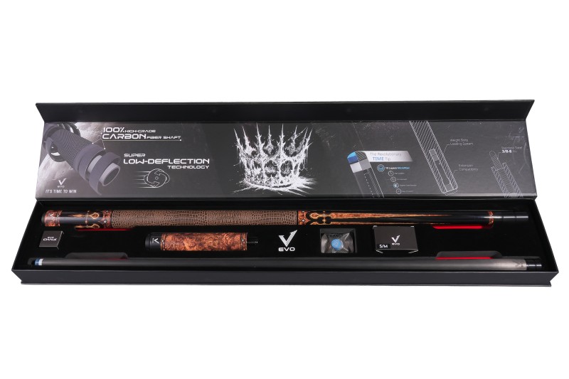 Billardqueue, Pool, EVO Crown Maxbing Edition, Monarch Blade Komplettset, 12.5mm, Radial