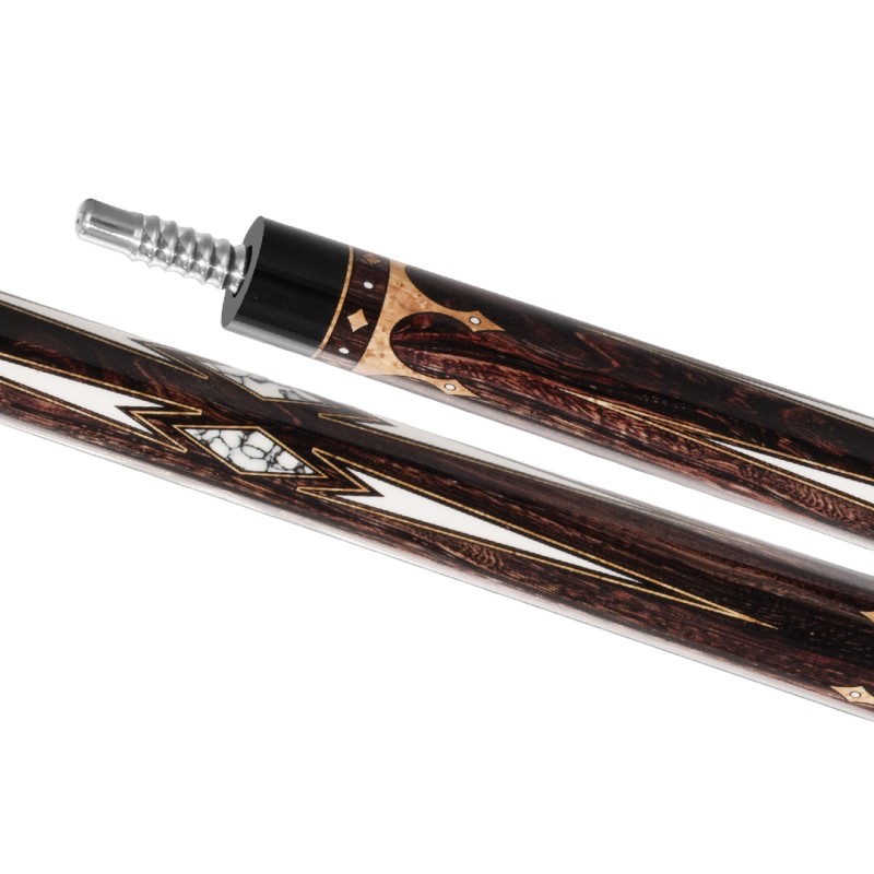 Billardqueue, Pool, EVO Crown Maxbing Edition, Ancient Oak Komplettset, 12.5mm, Radial Billardqueue, Pool, EVO Crown Maxbing Edition, Ancient Oak Komplettset, 12.5mm, Radial