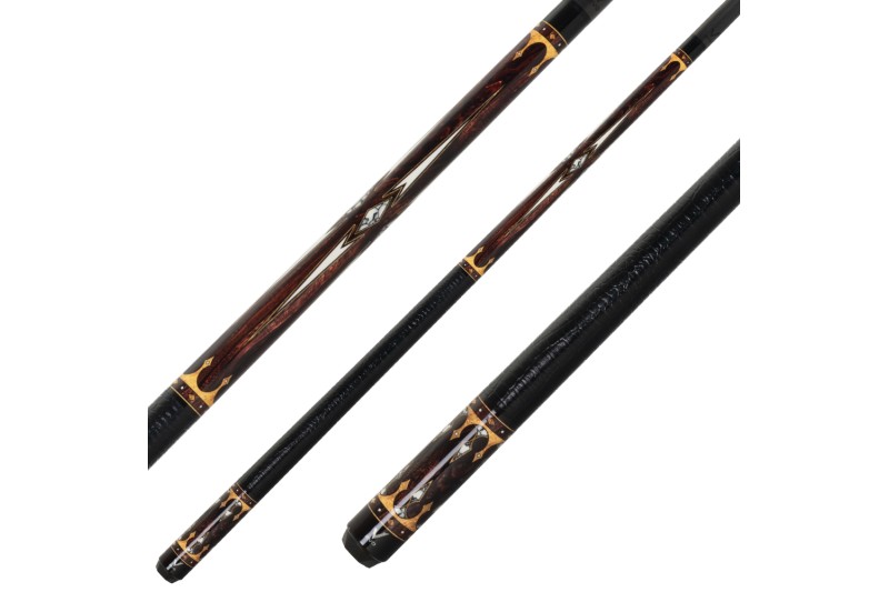 Billardqueue, Pool, EVO Crown Maxbing Edition, Ancient Oak Komplettset, 12.5mm, Radial