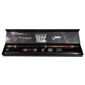 Billardqueue, Pool, EVO Crown Maxbing Edition, Ancient Oak Komplettset, 12.5mm, Radial