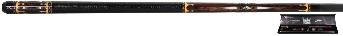 Billardqueue, Pool, EVO Crown Maxbing Edition, Ancient Oak Komplettset, 12.5mm, Radial