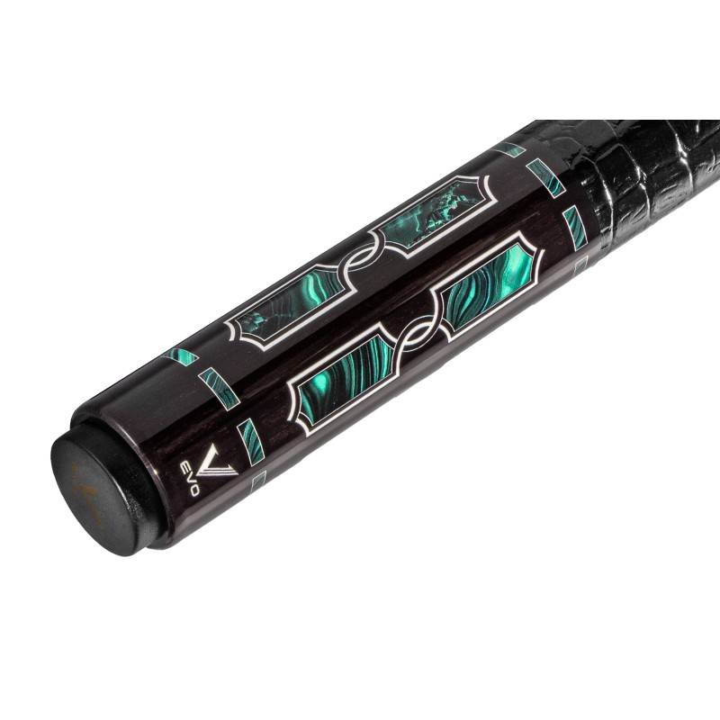 Billardqueue, Pool, EVO Luna Maxbing Edition, Malachite Eclipse Komplettset, 12.5mm, 3/8x10 Billardqueue, Pool, EVO Luna Maxbing Edition, Malachite Eclipse Komplettset, 12.5mm, 3/8x10