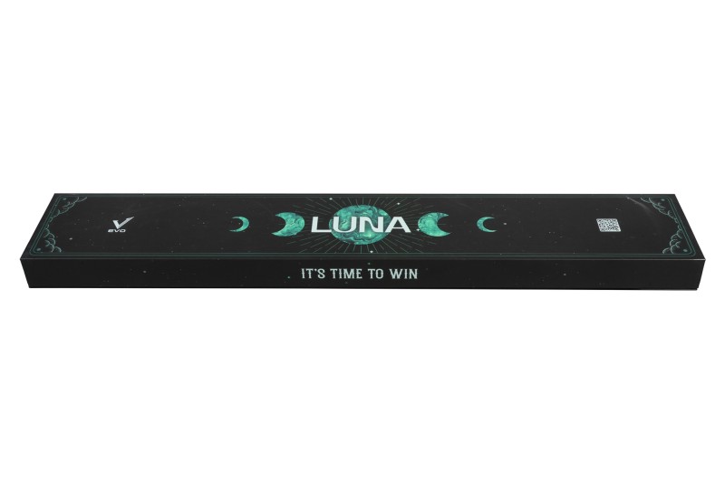 Billardqueue, Pool, EVO Luna Maxbing Edition, Malachite Eclipse Komplettset, 12.5mm, 3/8x10