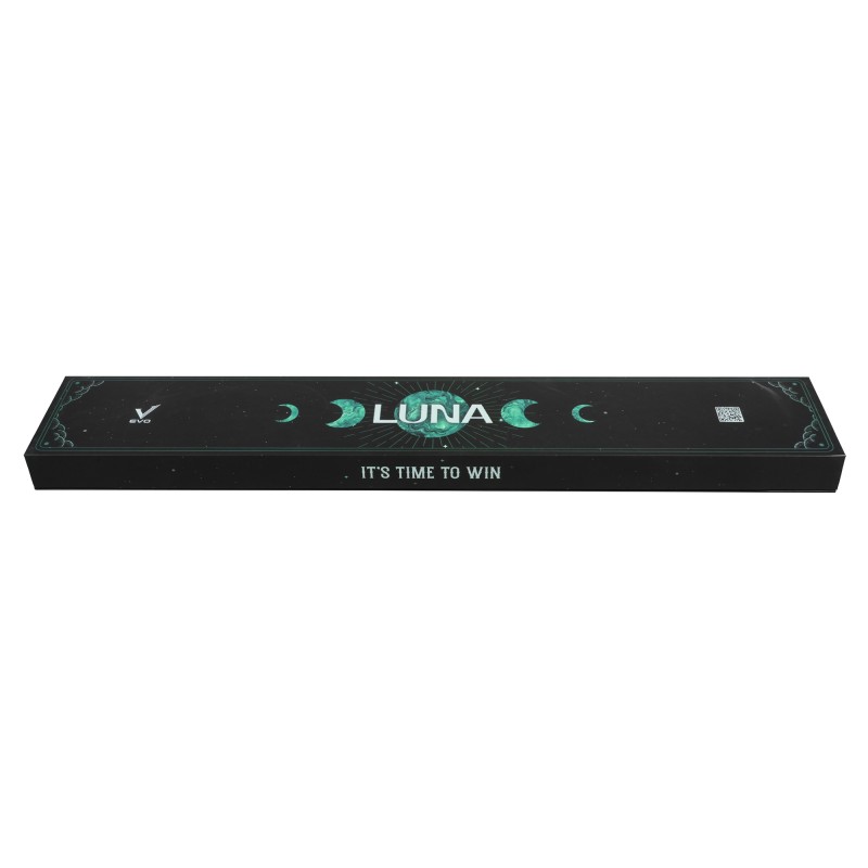 Billardqueue, Pool, EVO Luna Maxbing Edition, Malachite Eclipse Komplettset, 12.5mm, 3/8x10 Billardqueue, Pool, EVO Luna Maxbing Edition, Malachite Eclipse Komplettset, 12.5mm, 3/8x10
