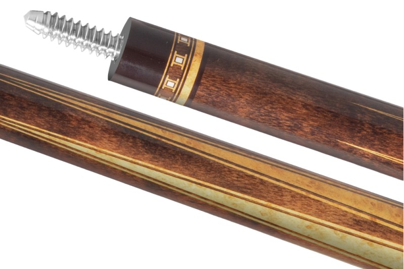 Billardqueue, Pool, EVO Luna Maxbing Edition, Golden Crest Komplettset, 12.5mm, 3/8x10