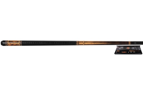 Billardqueue, Pool, EVO Luna Maxbing Edition, Golden Crest Komplettset, 12.5mm, 3/8x10