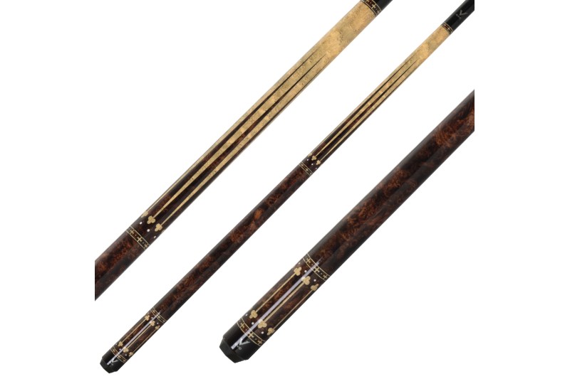 Billardqueue, Pool, EVO Royale Maxbing Edition, Gilded Oak Komplettset, 12.5mm, 3/8x10