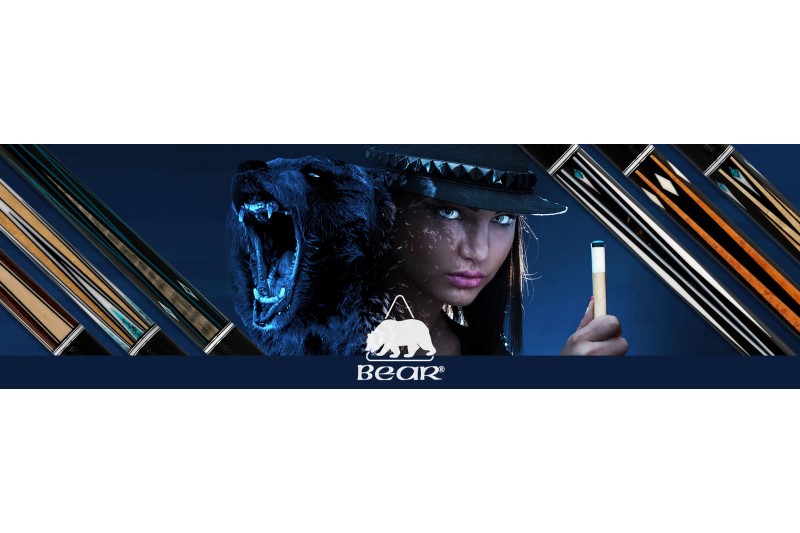 Billardqueue, Pool, Bear DB-8, Uni-Lock