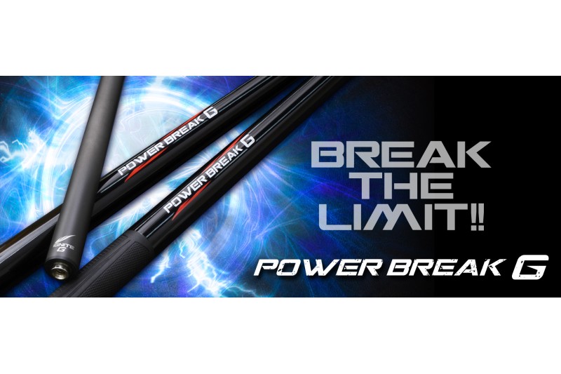 Billardqueue, Pool, Mezz Power Break G PBGW-H, ohne Griffband, United joint