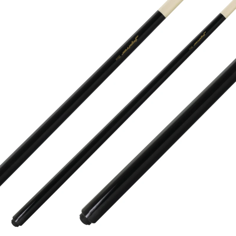 Billardqueue, Pool, Jupiter JU-2, Metallschraubleder, schwarz, einteilig Billardqueue, Pool, Jupiter JU-2, Metallschraubleder, schwarz, einteilig