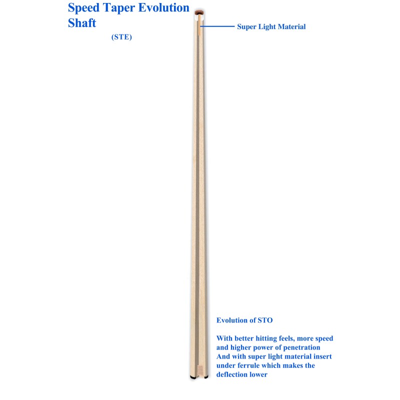 Billardqueue, Pool, Fury MS-1, Radial Billardqueue, Pool, Fury MS-1, Radial