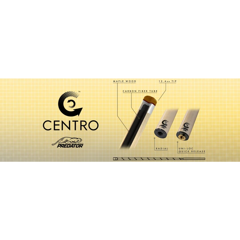 Oberteil, Pool, Predator Centro 12.4mm, Uni-Loc Oberteil, Pool, Predator Centro 12.4mm, Uni-Loc